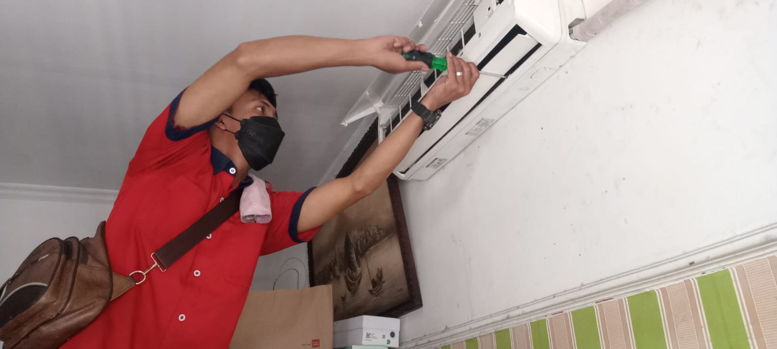 Service AC Bau Tidak Sedap Terdekat
